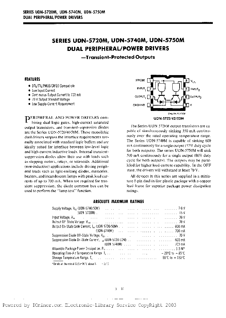 UDN-5740MSERIES_3206408.PDF Datasheet