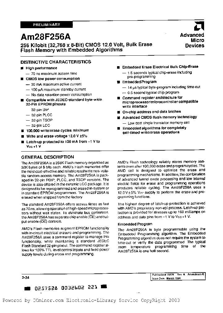 AM28F256A-75LC_3210993.PDF Datasheet