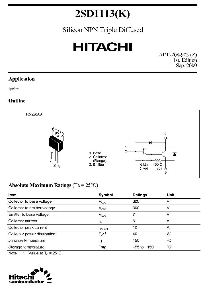 2SD1113K_3211272.PDF Datasheet