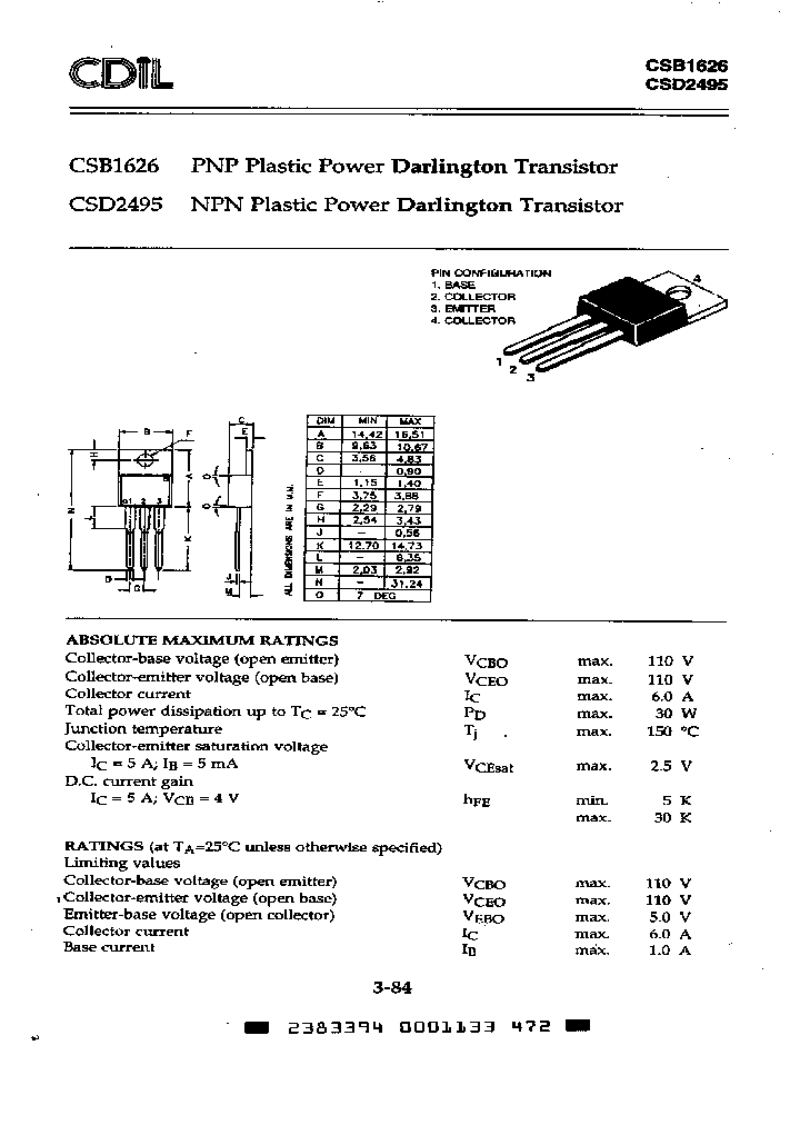 CSD2495_3212106.PDF Datasheet