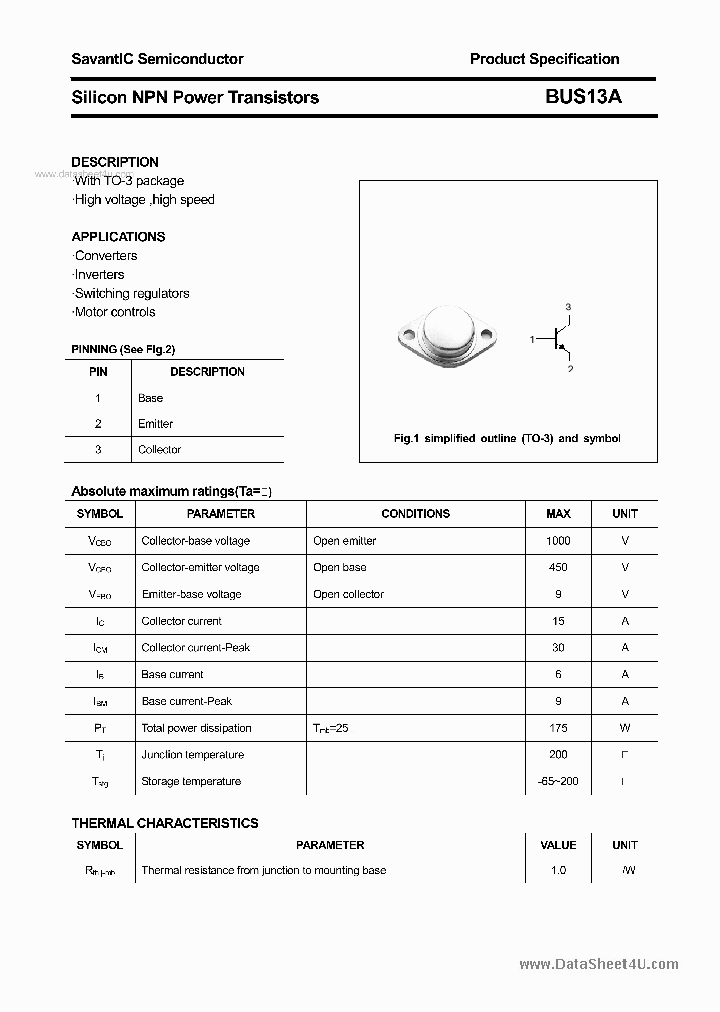 BUS13A_3213120.PDF Datasheet