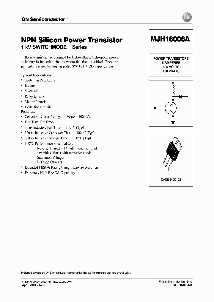 MJH16006A-D_3212352.PDF Datasheet
