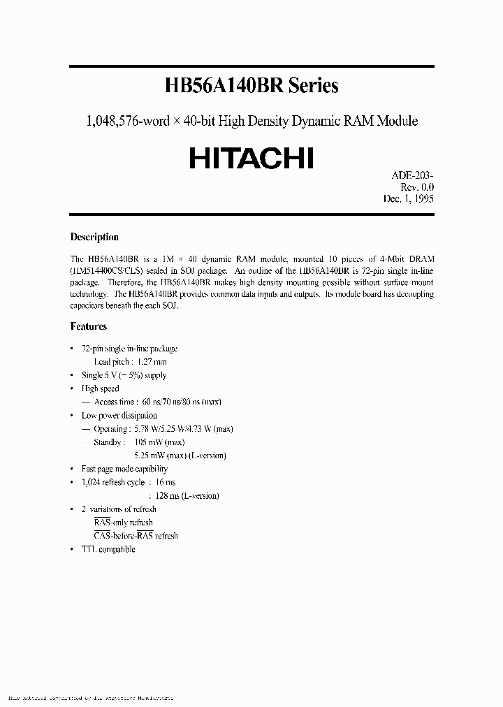 HB56A140BR-7C_3211632.PDF Datasheet