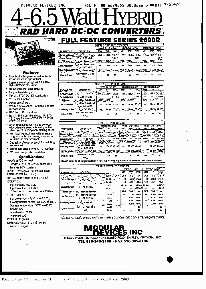 2690RD15_3214195.PDF Datasheet
