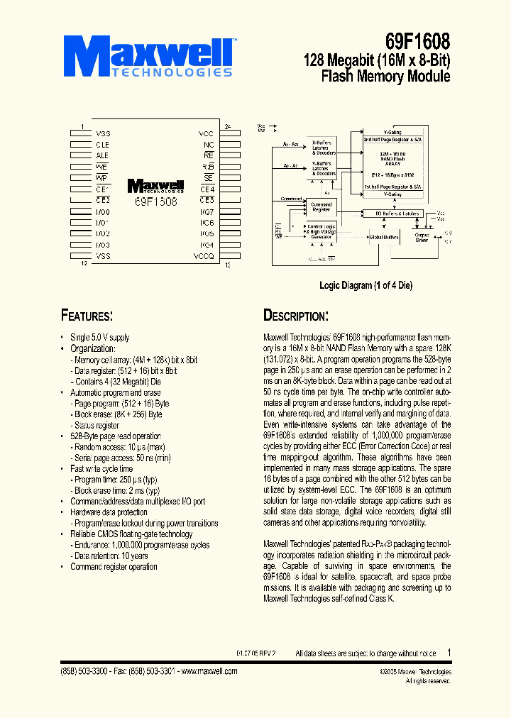 69F1608RPFH_3214972.PDF Datasheet