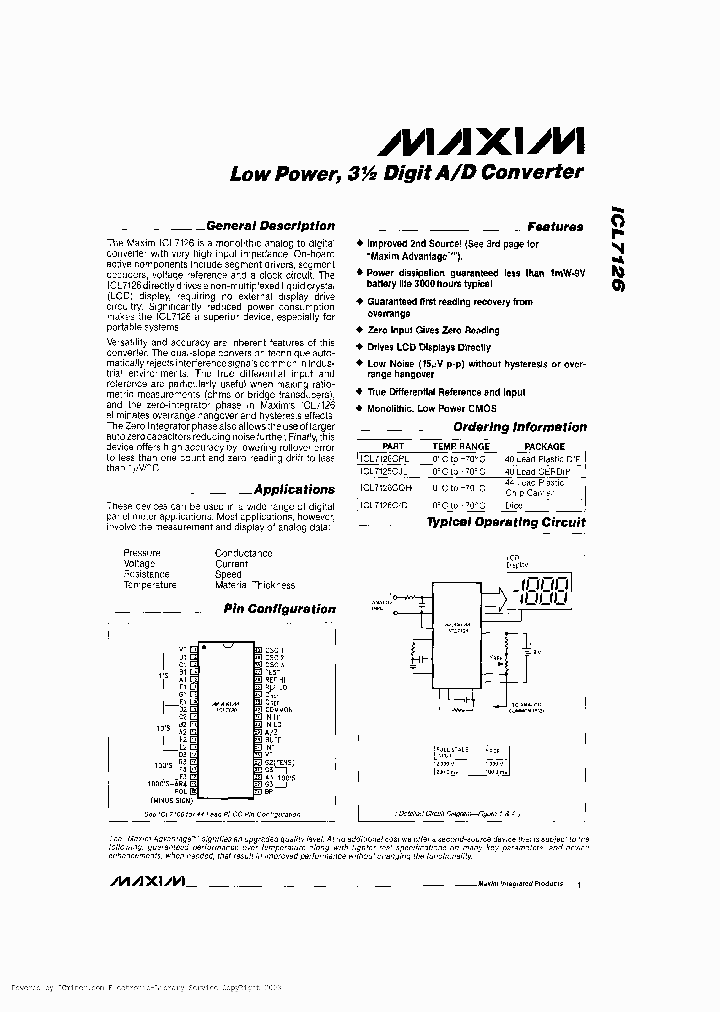ICL7126CPL-3_3216551.PDF Datasheet