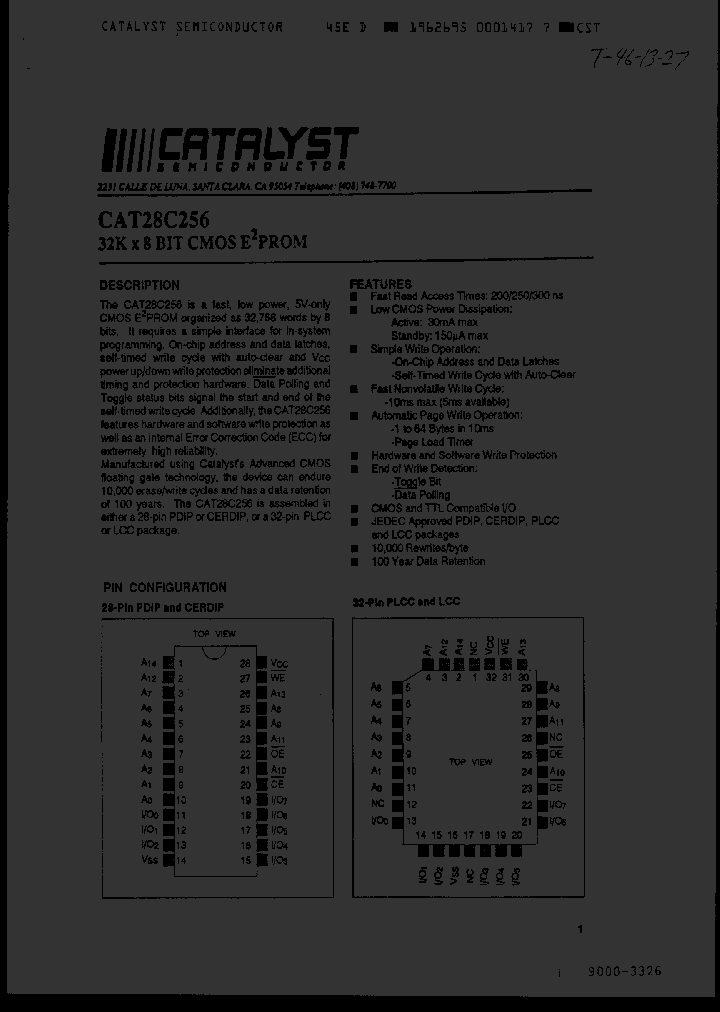 CAT28C256D-25_3217287.PDF Datasheet