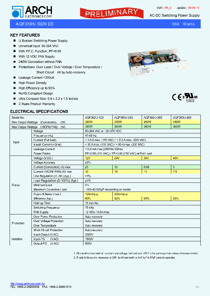 AQF360U-36S_3219888.PDF Datasheet
