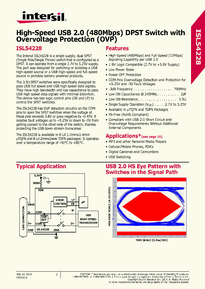 ISL54228IRTZ-T7A_3218533.PDF Datasheet