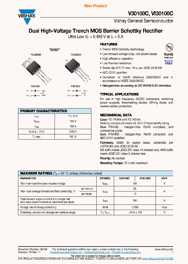 V30100CHM3-4W_3226029.PDF Datasheet