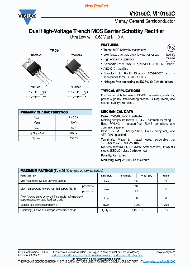V10150CHM3-4W_3226020.PDF Datasheet