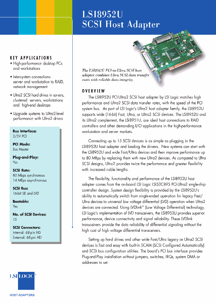 LSI8952U_3228420.PDF Datasheet