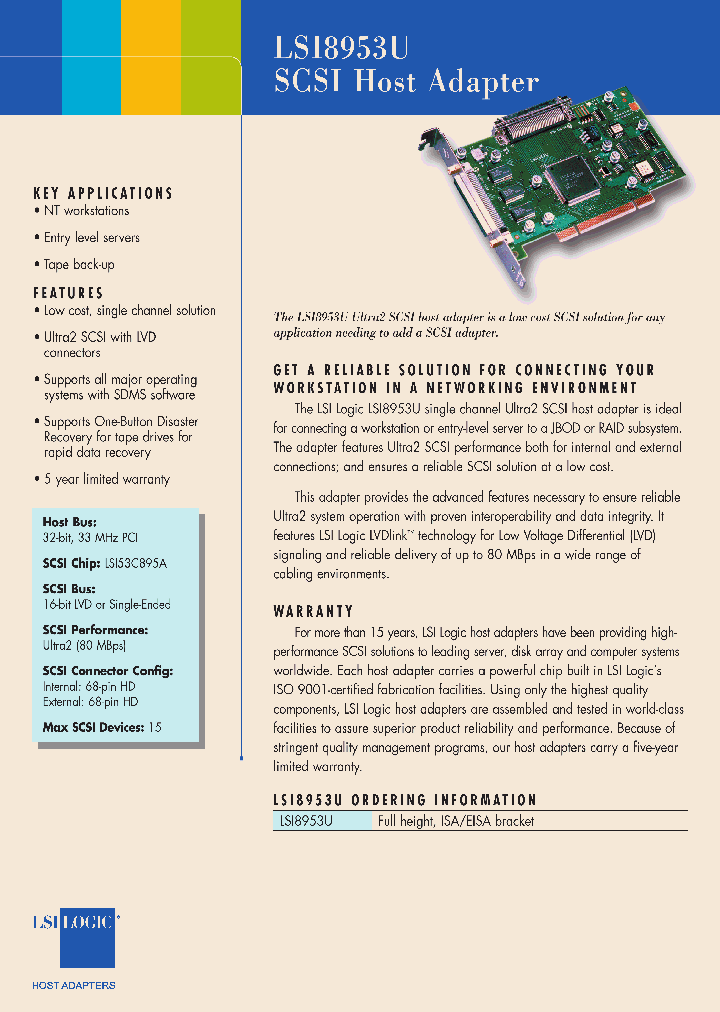 LSI8953U_3228421.PDF Datasheet