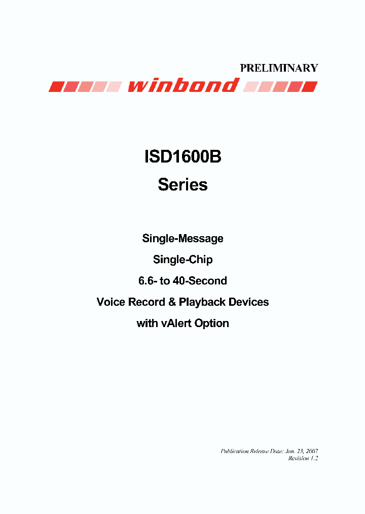 ISD1610BSY_3229659.PDF Datasheet