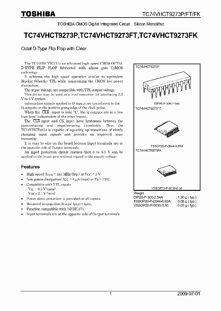 TC74VHCT9273FK_3229937.PDF Datasheet
