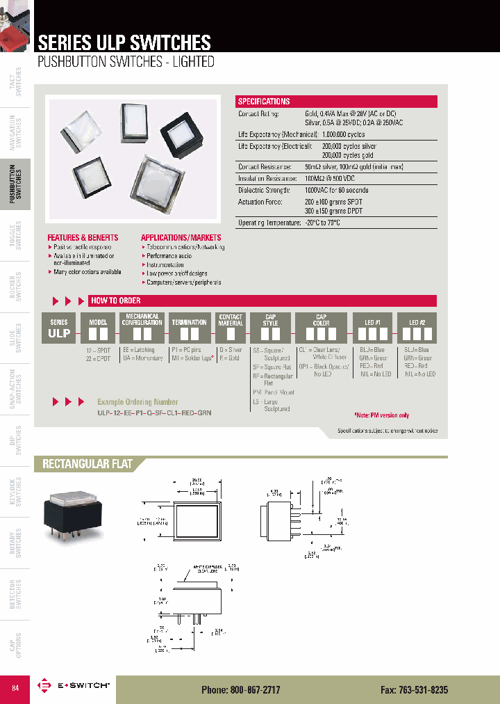 ULP12OAP1QSSCL1BLUBLU_3230483.PDF Datasheet