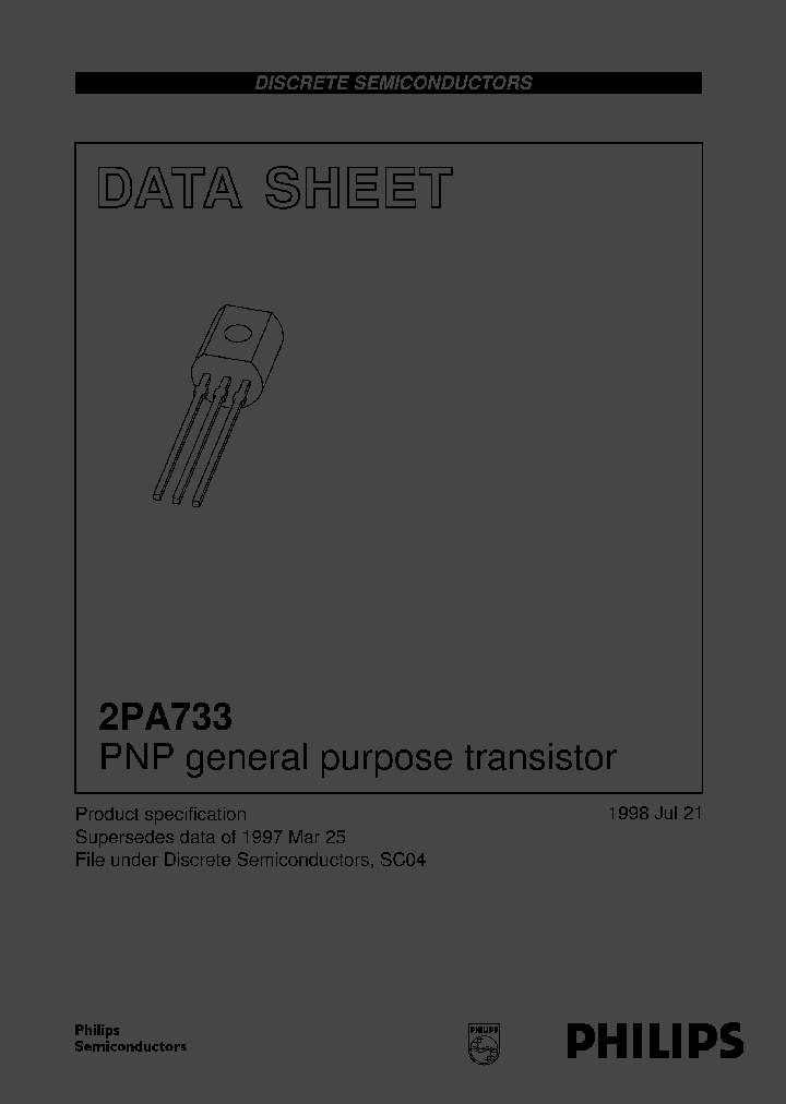 2PA733TR_3230999.PDF Datasheet