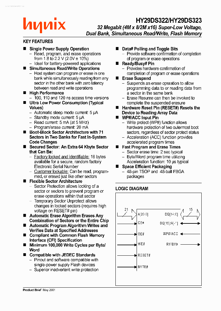 HY29DS322_3232213.PDF Datasheet