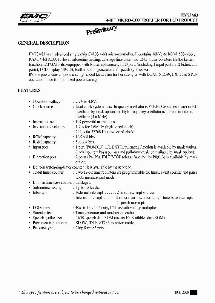EM73A83_3232392.PDF Datasheet