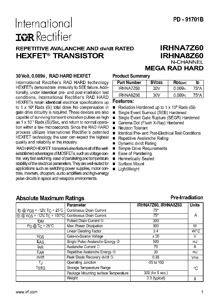 IRHNA8Z60_3231362.PDF Datasheet