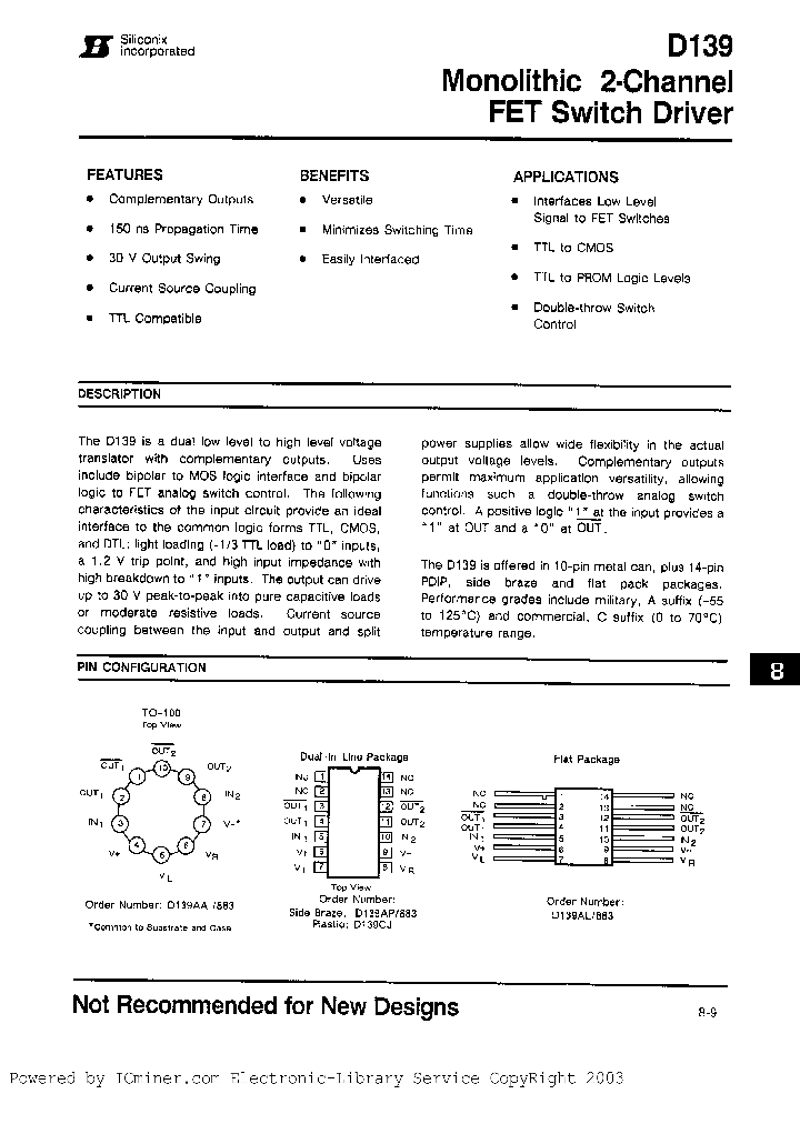 D139AA883_3235624.PDF Datasheet