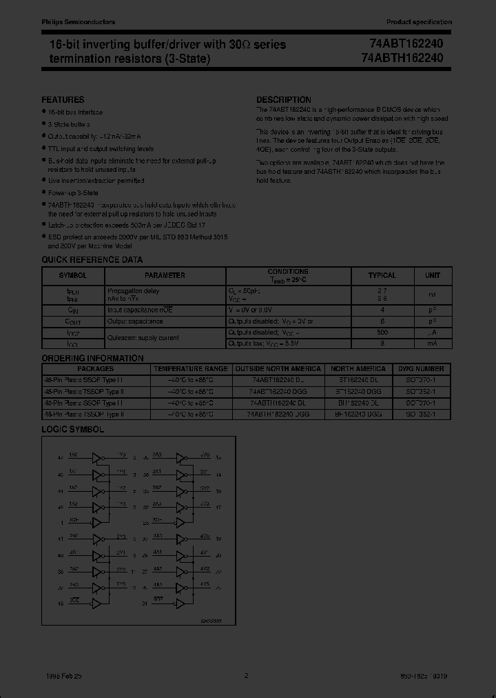 74ABTH162240DL-T_3238222.PDF Datasheet