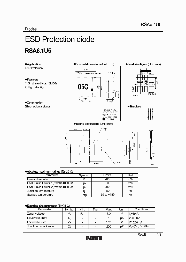 RSA61U505_3239234.PDF Datasheet