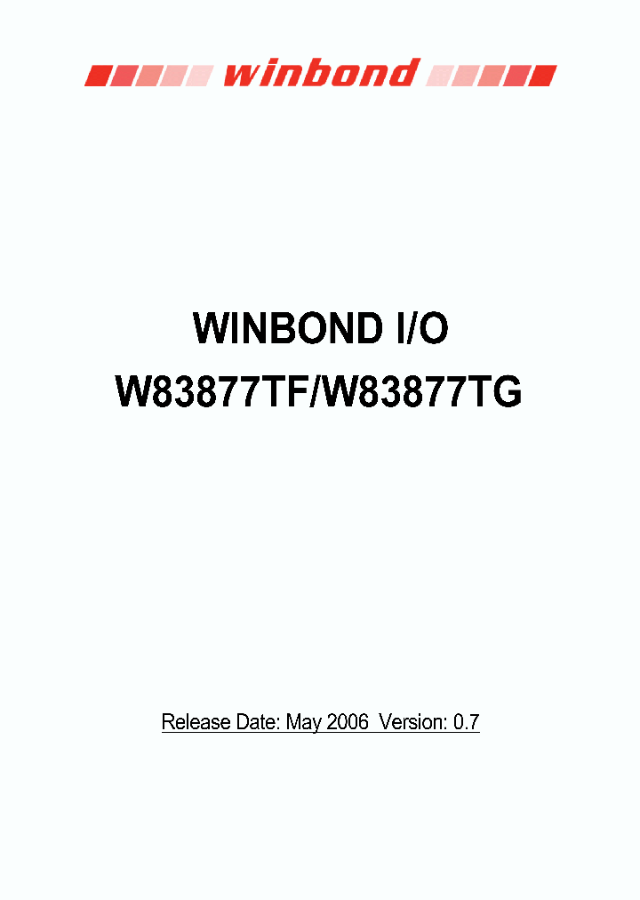 W83877TD_3242892.PDF Datasheet