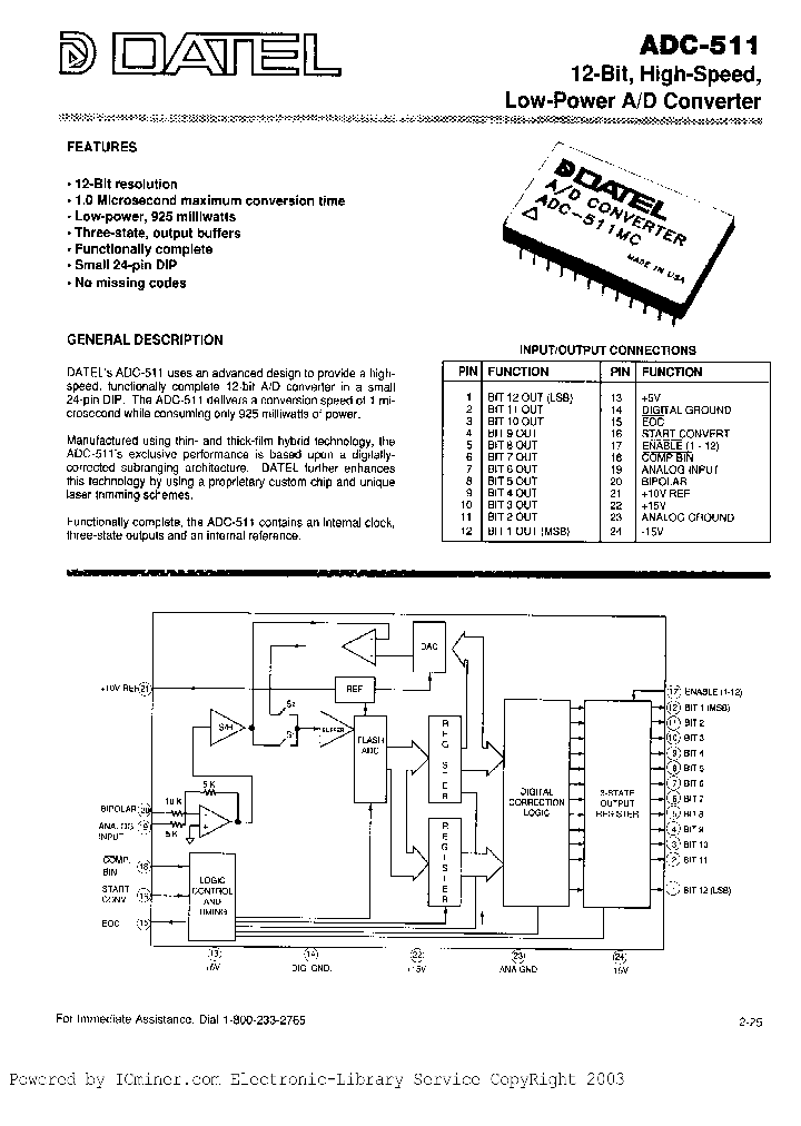 ADC-511MC_3243637.PDF Datasheet