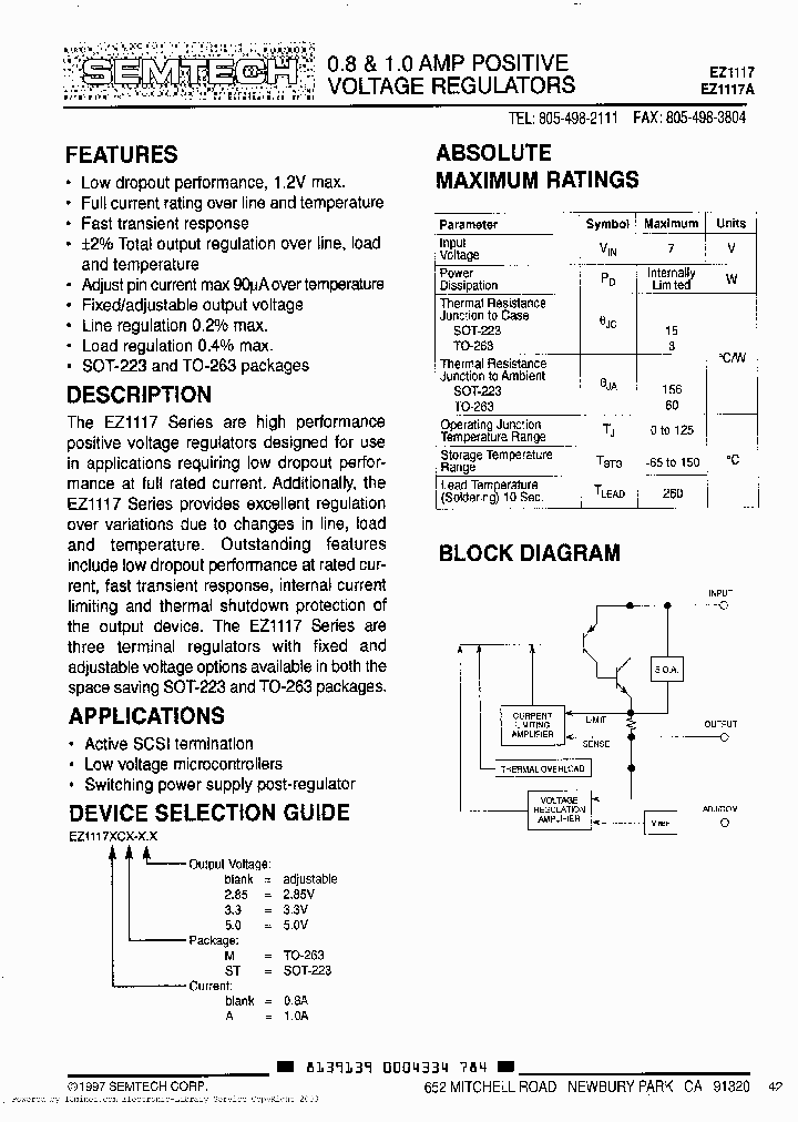 EZ1117ACST-50_3245461.PDF Datasheet
