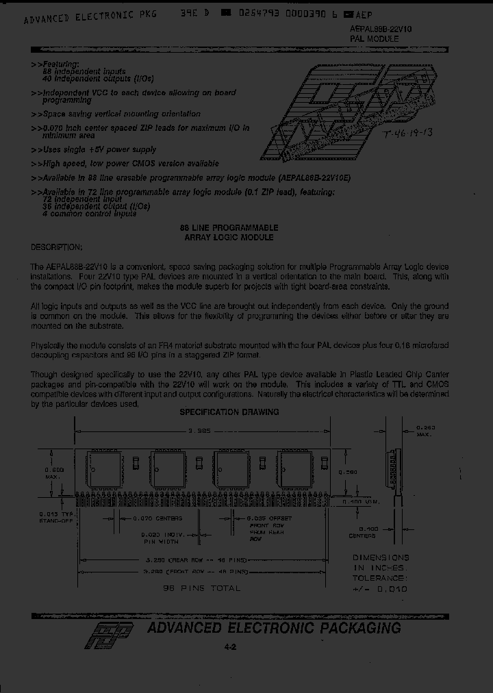 AEPAL88B22V10-15_3246664.PDF Datasheet