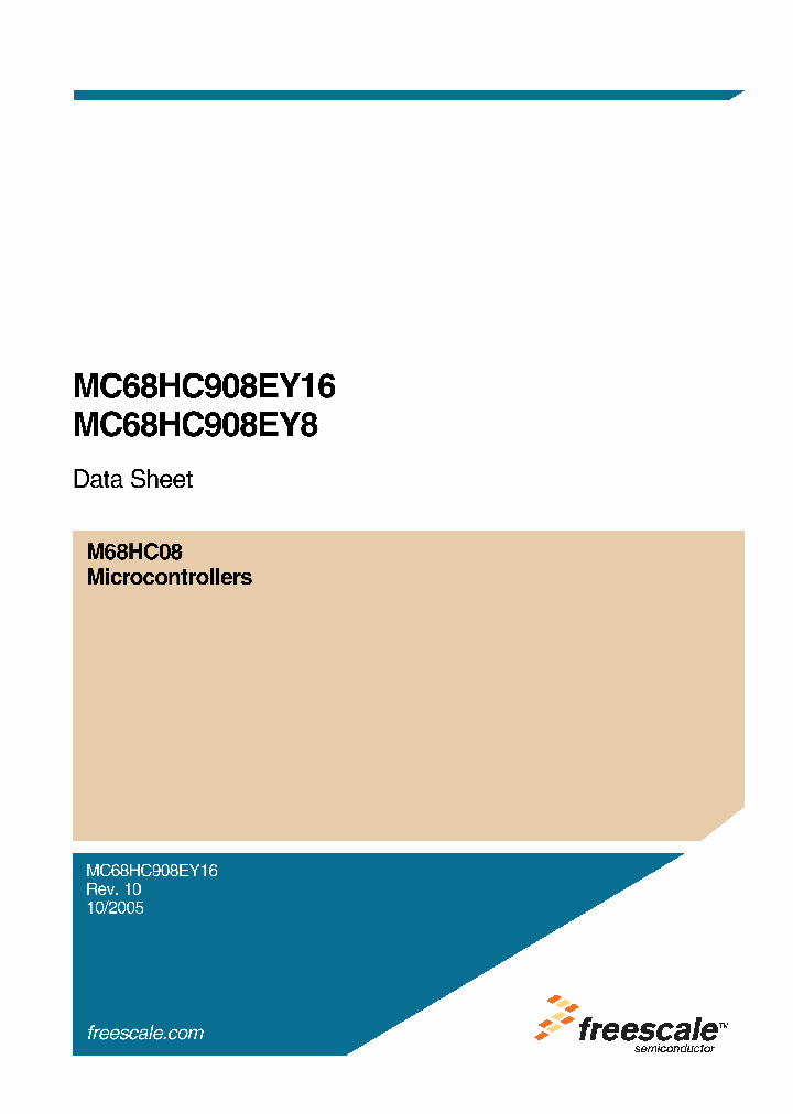 MC68HC908EY16KFAE_3247230.PDF Datasheet