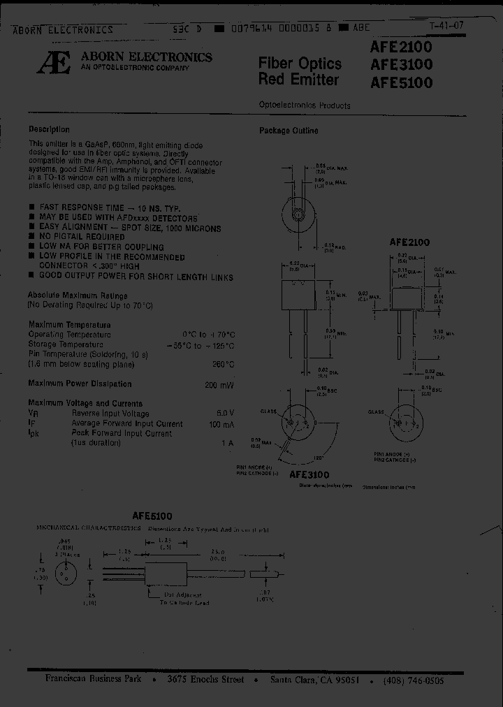 AFE3100_3249967.PDF Datasheet