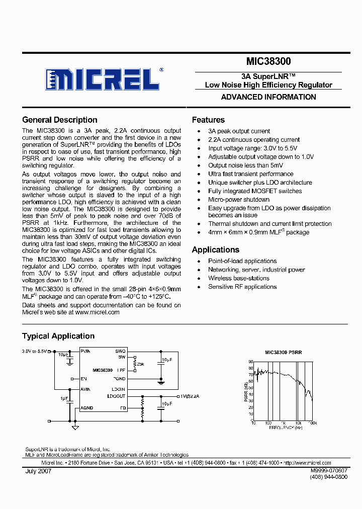 MIC38300HYHL_3250574.PDF Datasheet