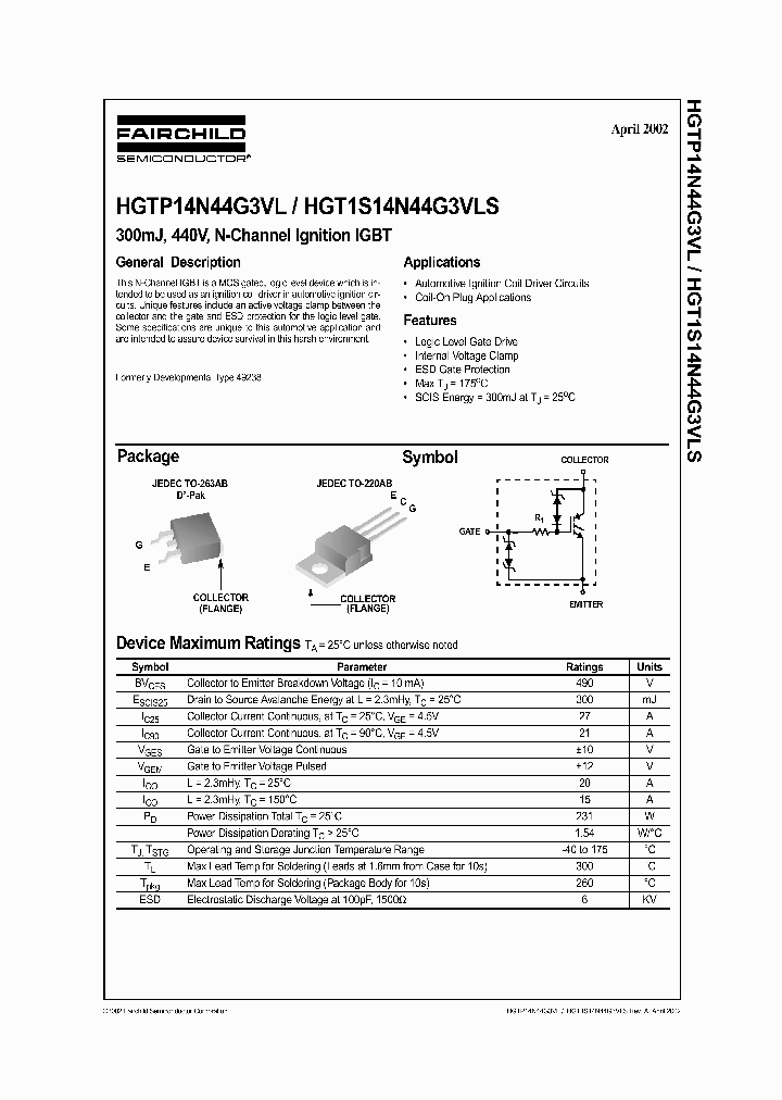 HGTP14N44G3VL_3252293.PDF Datasheet