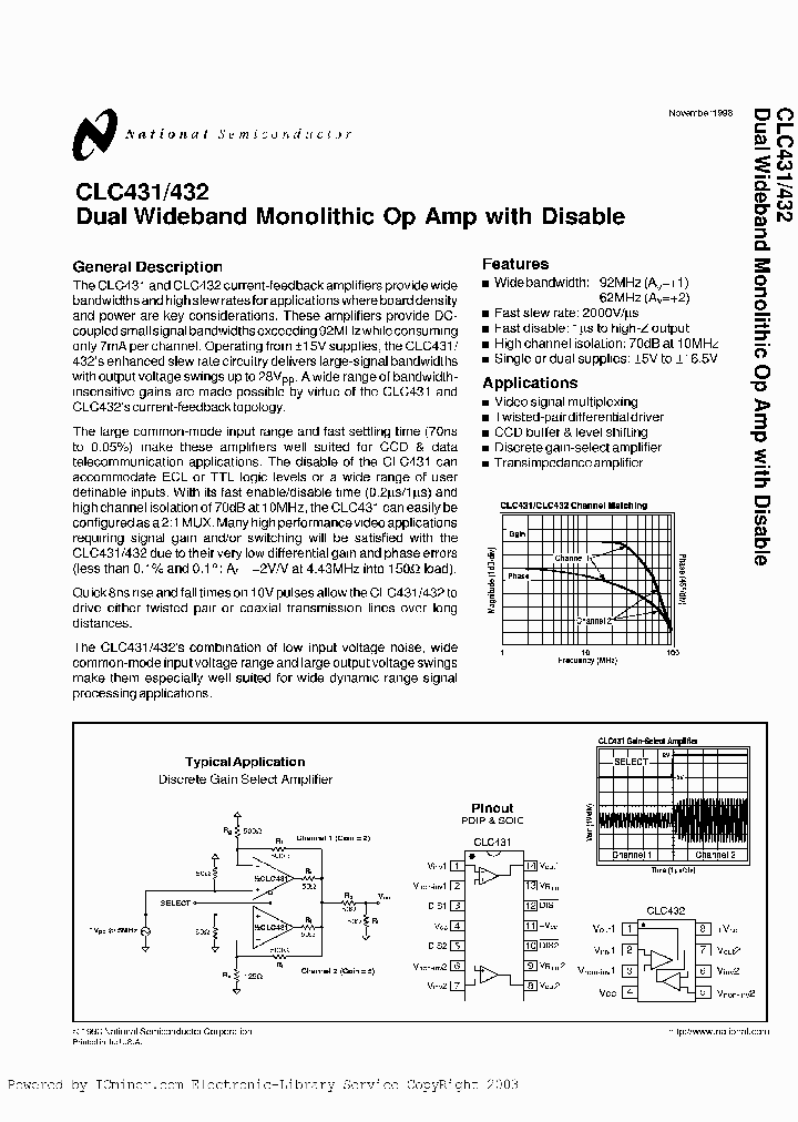 CLC432AJE-TR13_3254646.PDF Datasheet