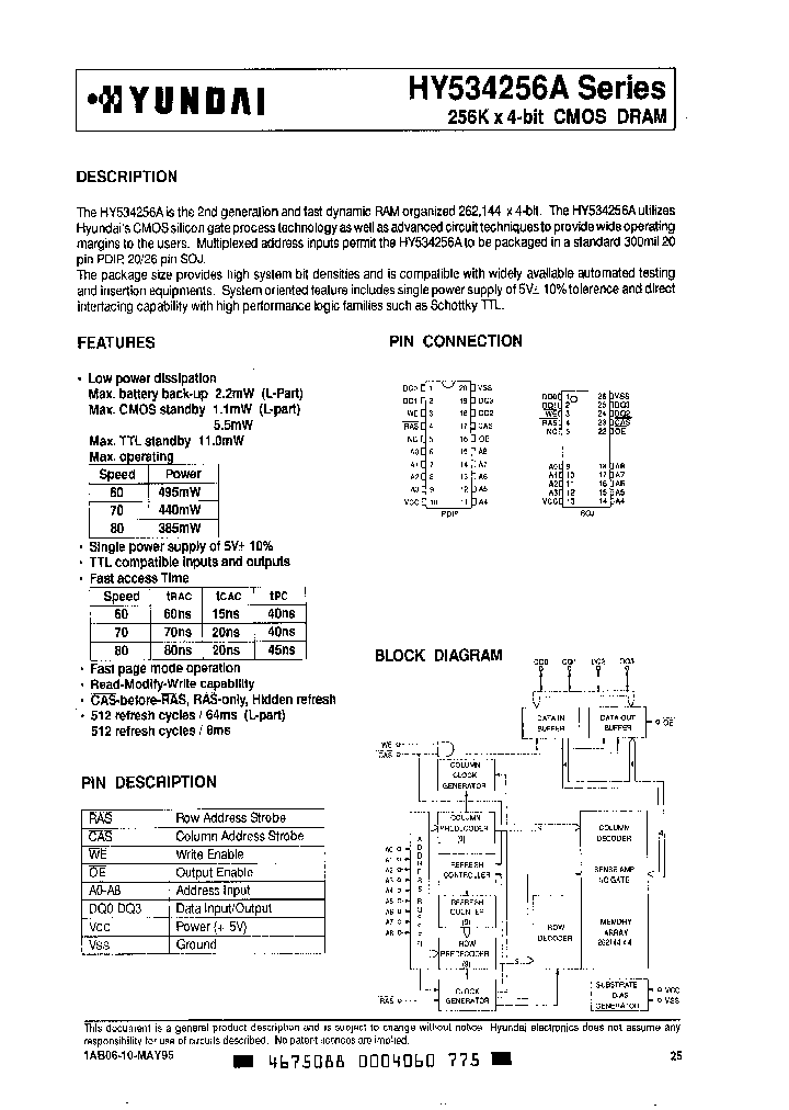 HY534256AS_3256339.PDF Datasheet