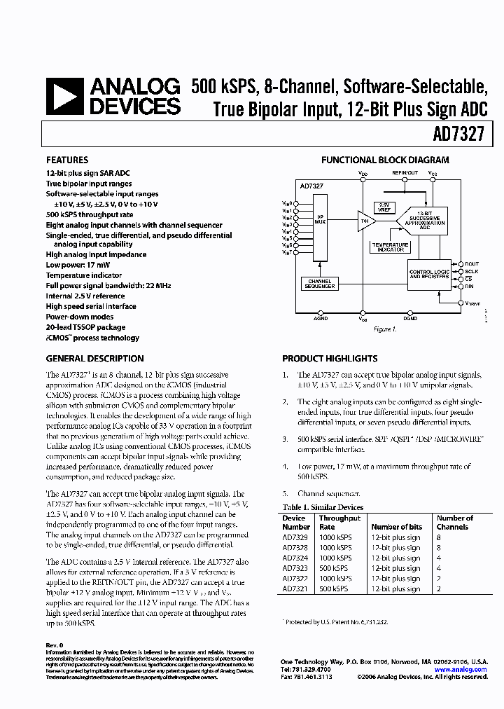 EVAL-AD7327CB_3257415.PDF Datasheet