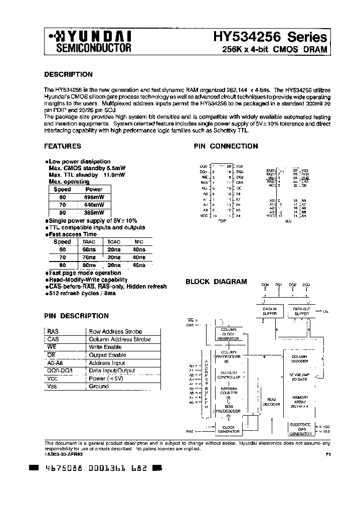 HY534256J-70_3256416.PDF Datasheet