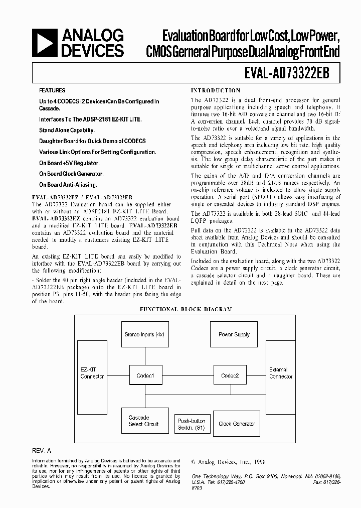 EVAL-AD73322EB_3257894.PDF Datasheet