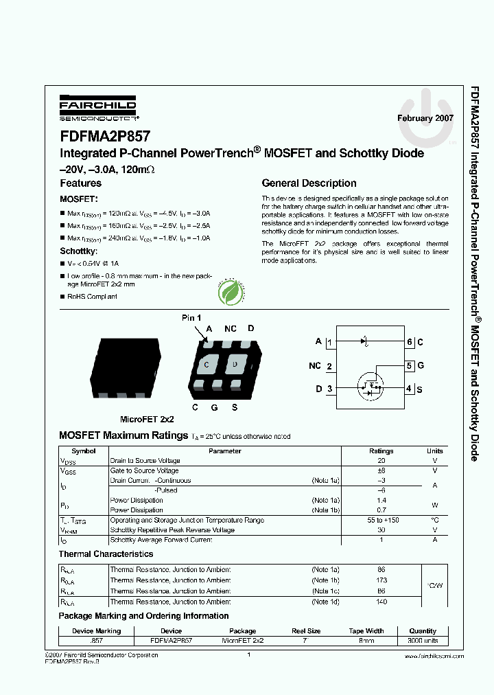 FDFMA2P857_3256810.PDF Datasheet