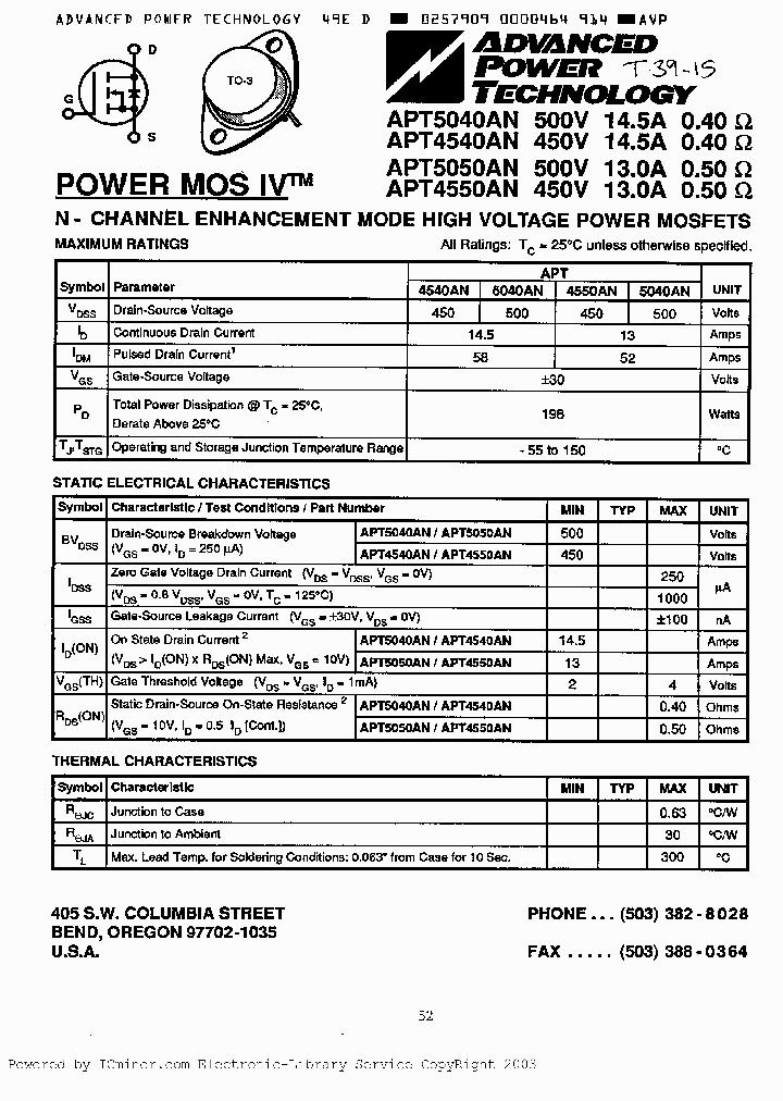 APT4540AN_3259598.PDF Datasheet
