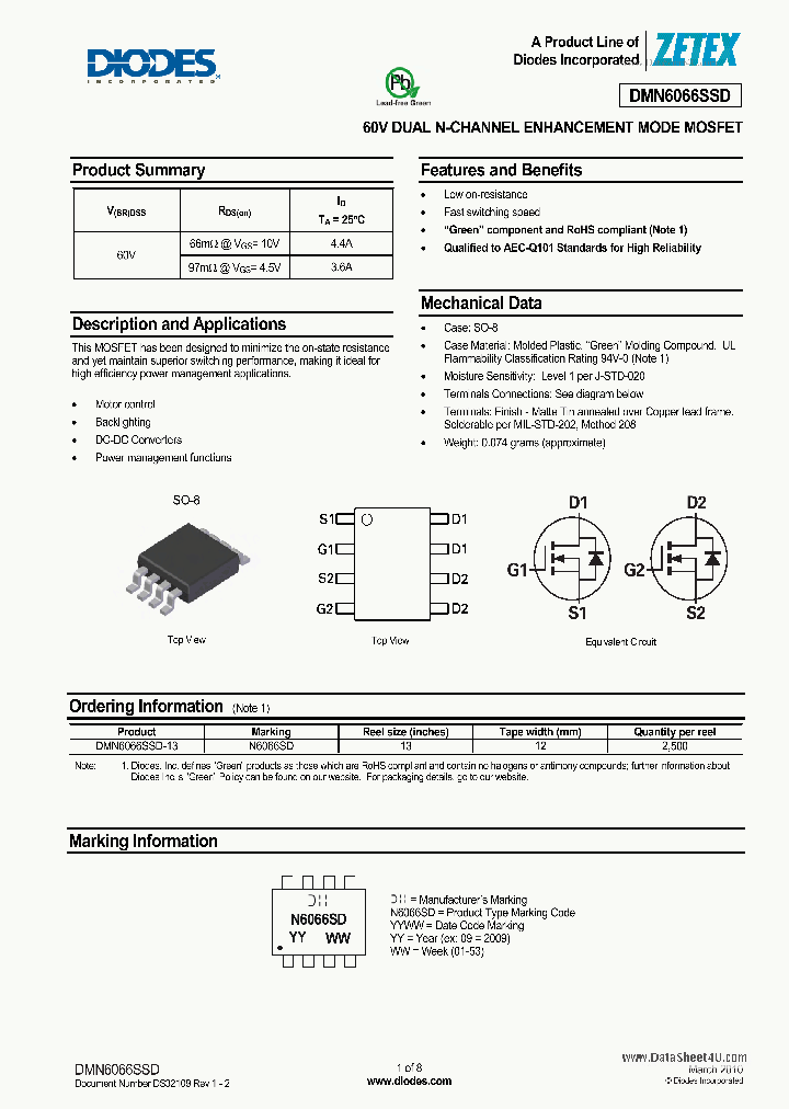 DMN6066SSD_3261516.PDF Datasheet