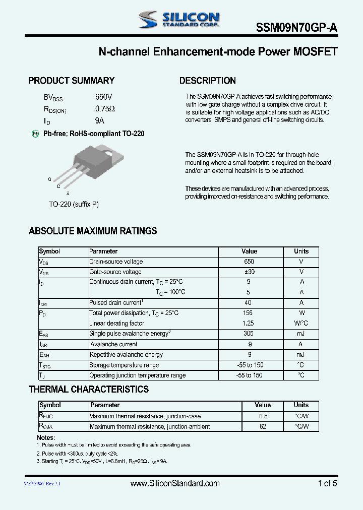 SSM09N70GP-A_3261703.PDF Datasheet