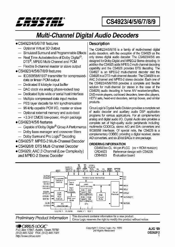 CS4923_3262181.PDF Datasheet
