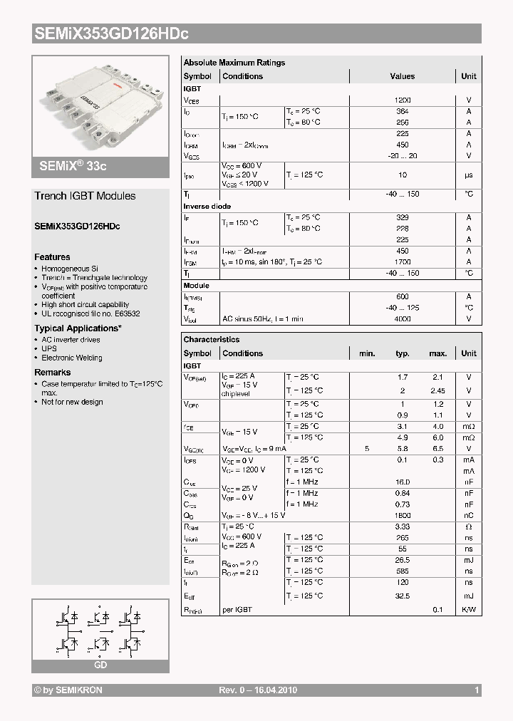 SEMIX353GD126HDC_3263585.PDF Datasheet