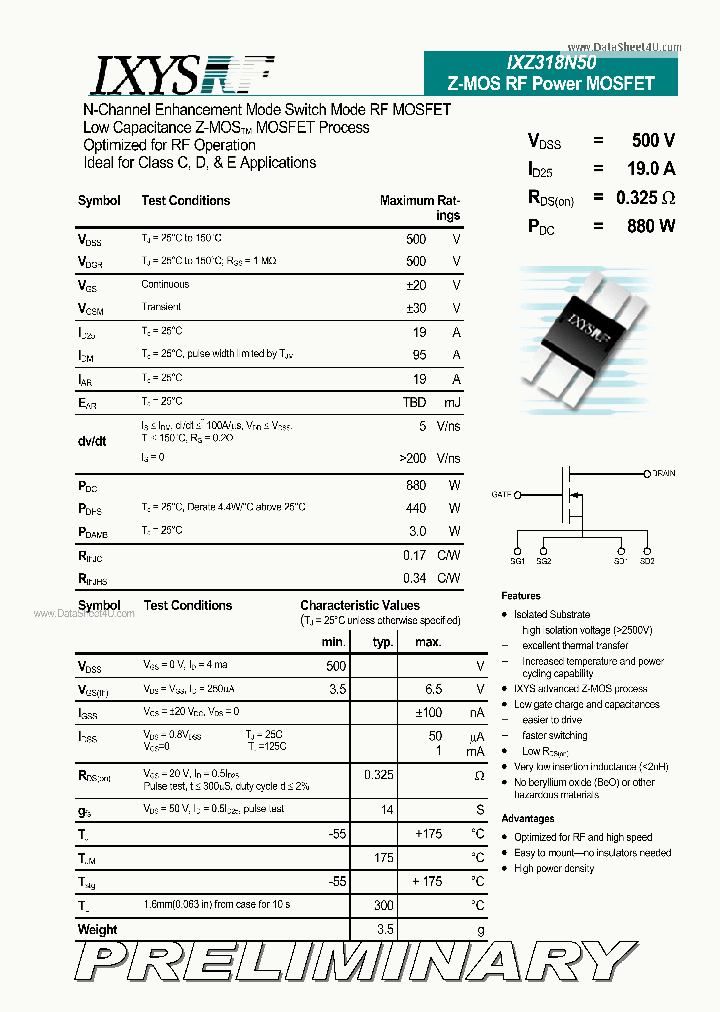IXZ318N50_3263646.PDF Datasheet