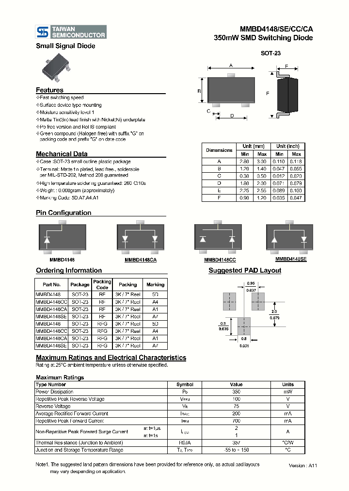 MMBD4148_3265701.PDF Datasheet