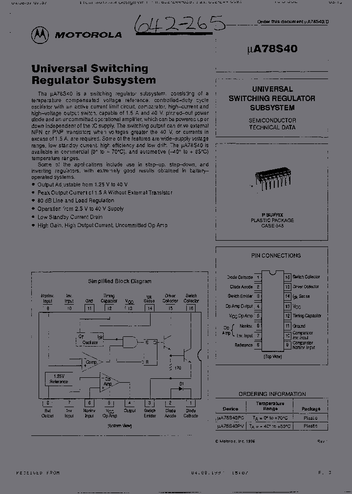 UA78S40PC_3266186.PDF Datasheet