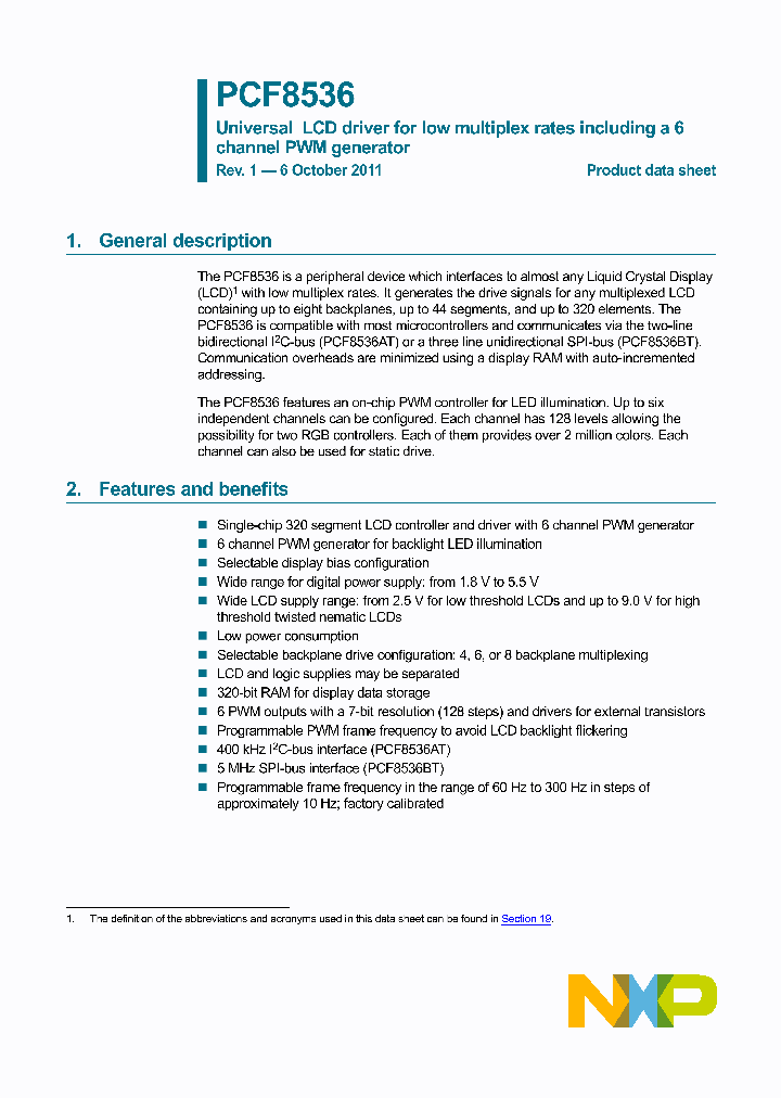 PCF8536BT_3268764.PDF Datasheet